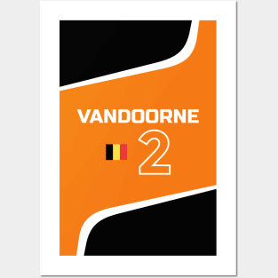 F1 2017 - #2 Vandoorne Posters and Art